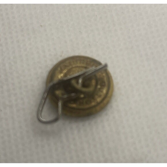 City of St . Louis "FD" Fire Department Uniform Buttons - Waterbury Button Co. - Picture 2 of 3